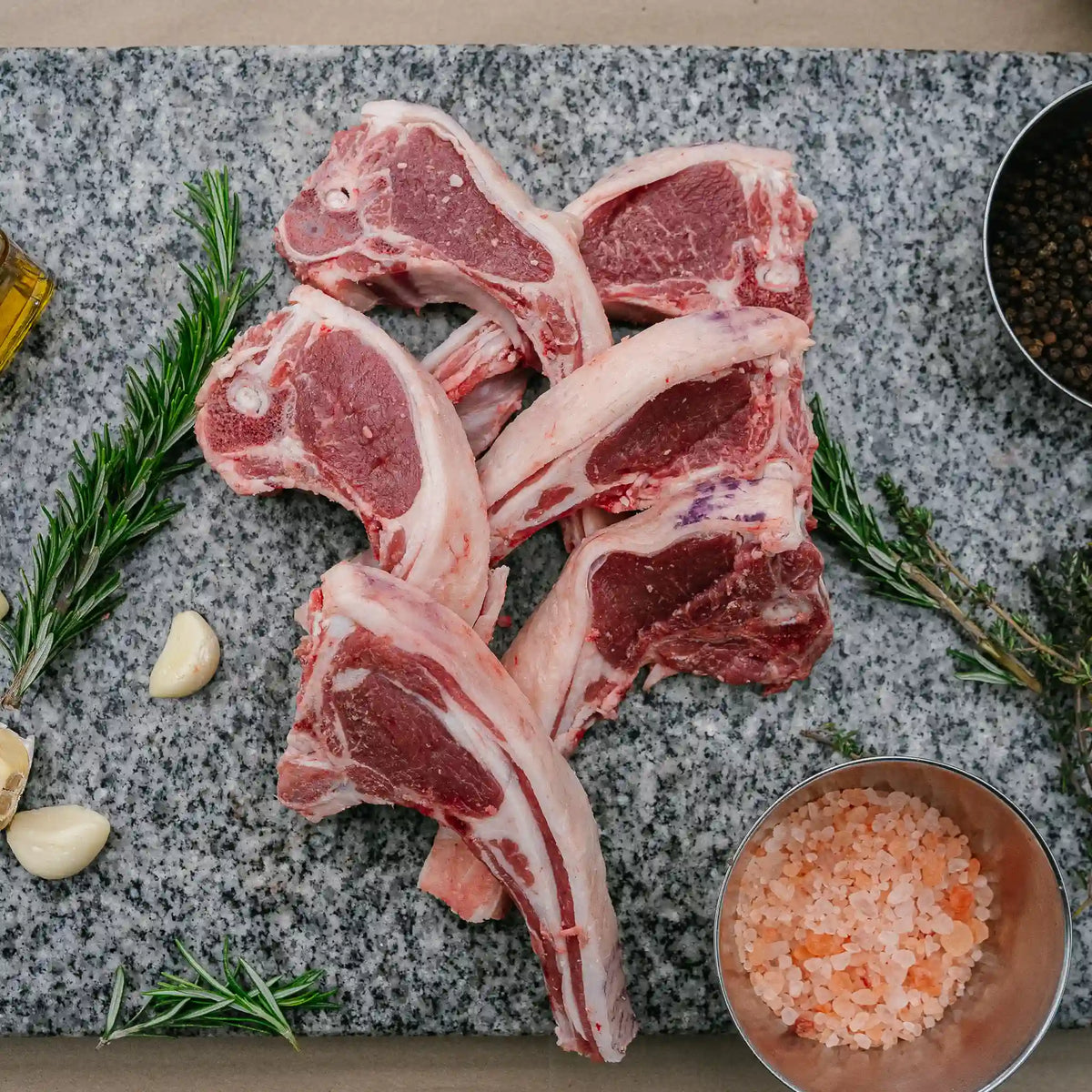 Karoo Lamb Rib Chops 800g